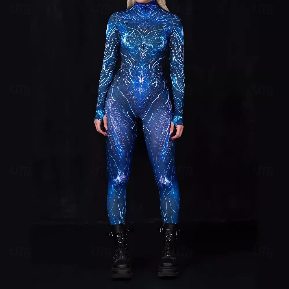 Wzorzyste garnitury Zentai Kostium Cosplay Body Drukowanie Strój karnawałowy Kombinezon zentai Męskie Damskie Dla chłopców seksowny kostium Halloween Kostium na Spektakl Impreza Bal maskowy Dla 2025 - $29.99 –P10