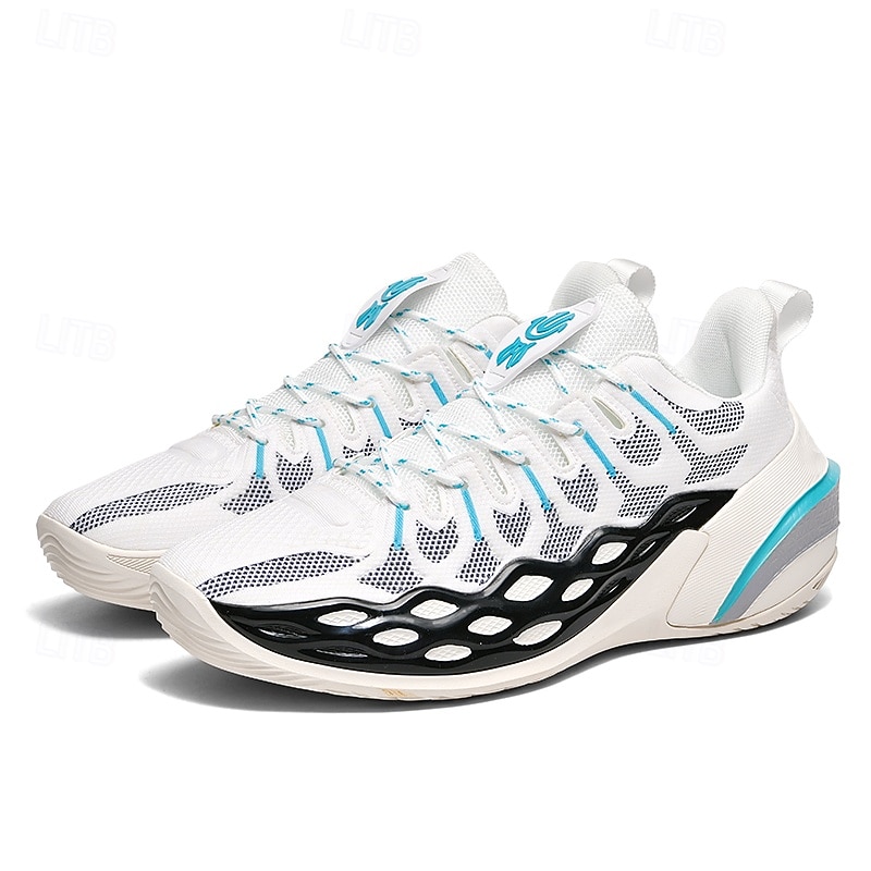 herrsneakers i gult och svart mesh – andningsbara lätta sportskor för gym, träning och utomhussport 2025 - $54.99 –P3