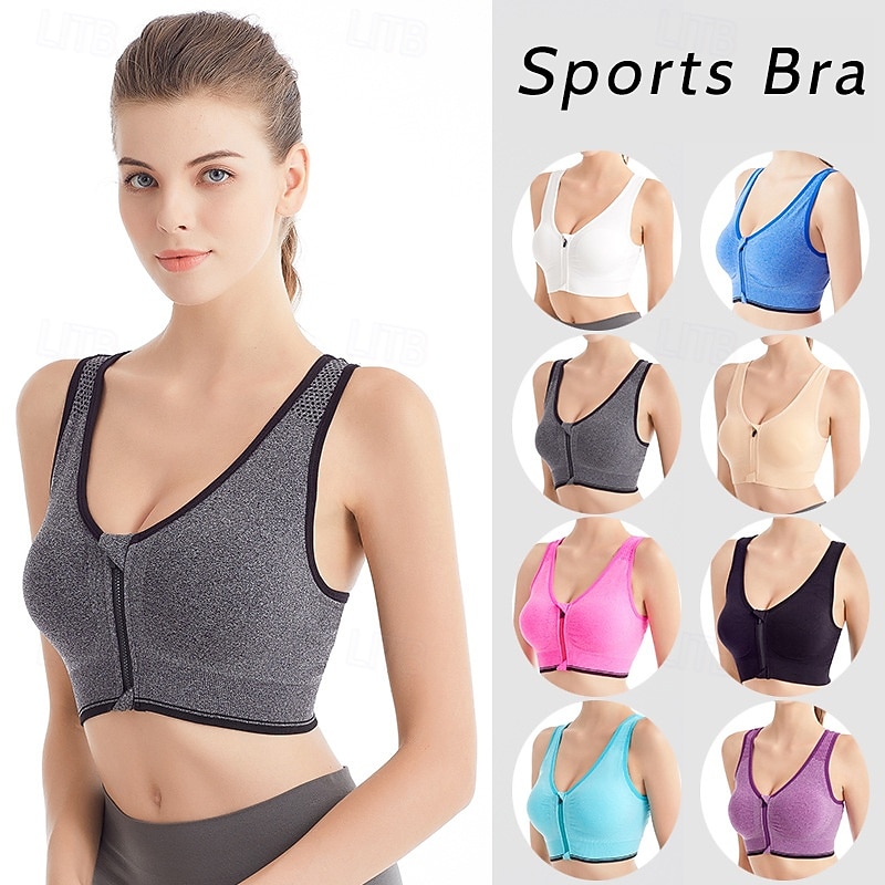 Damskie Stanik sportowy Top do jogi Topy treningowe Łódeczka Elastyczny Oddychający Bez rękawów Sport Kamuflaż Stanik sportowy Krzyżowe plecy Dla Trening w siłowni Bieganie Zdatność Klasyczny krój 2026 - $6.49 –P4