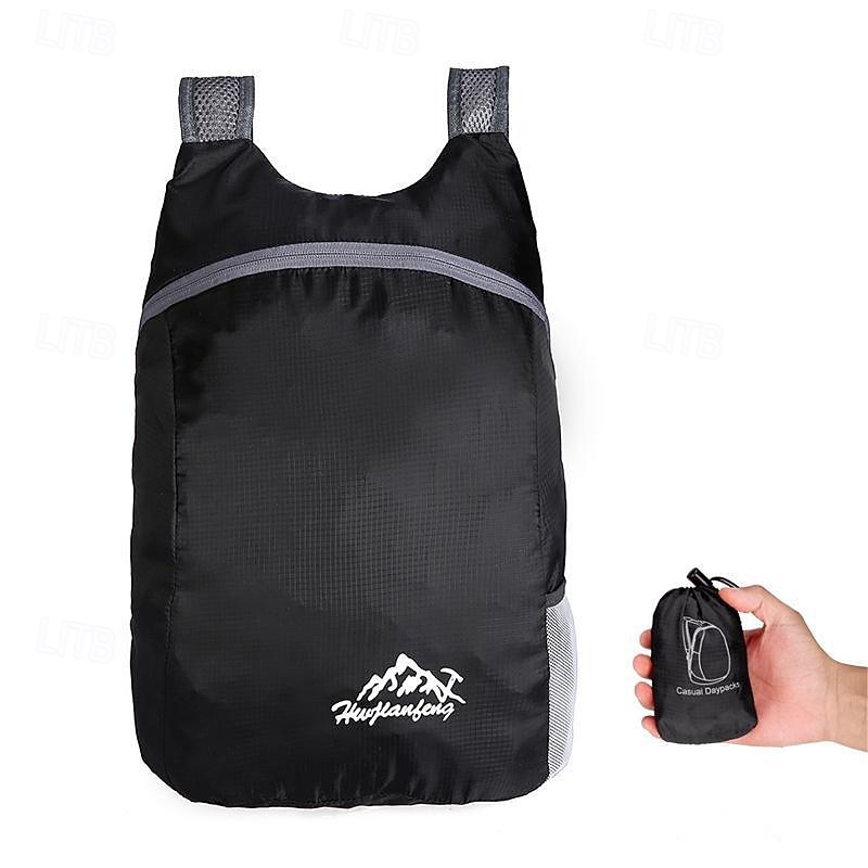 18 L Mochila de senderismo Mochila Ligera Ligera Mochilas de Senderismo Empacable Impermeable Utra ligero (UL) Multifuncional Plegable Al aire libre Camping / Senderismo Ciclismo / Bicicleta 2025 - $18.49 –P13