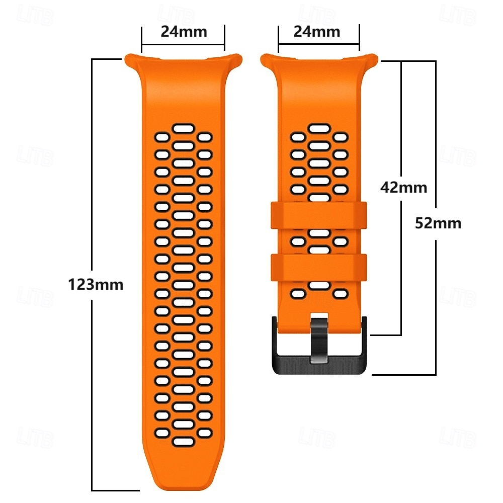 Watch Band for Samsung Galaxy Watch Ultra 47mm Stainless Steel Silicone Replacement  Strap Two Tone Adjustable Stainless Steel Buckle Sport Band Wristband 2026 - $18.99 –P3