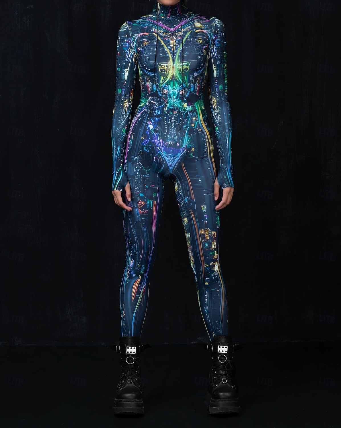 Wzorzyste garnitury Zentai Kostium Cosplay Body Drukowanie Strój karnawałowy Kombinezon zentai Męskie Damskie Dla chłopców seksowny kostium Halloween Kostium na Spektakl Impreza Bal maskowy Dla 2025 - $29.99 –P3