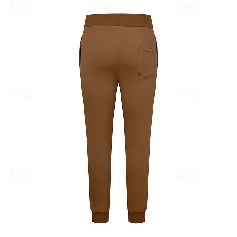 Per uomo Pantaloni in Pile Pantaloni da tuta Joggers Pantaloni invernali Pantaloni Coulisse Tasca Elastico in vita Semplice Comodità Caldo Sport all'Aperto Quotidiano Moda Casual Nero Giallo del 2025 a $21.99 –P12