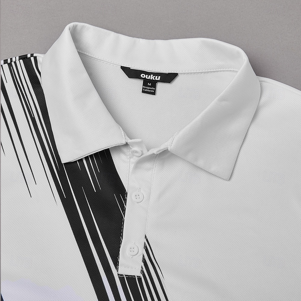 בגדי ריקוד גברים גולף קו פּוֹלוֹ חולצות פולו ספורט שרוולים קצרים חולצות פולו חולצות עם צווארון יום יומי בגדי ספורט ומנוחה כפתורים קיץ ורוד מסמיק כחול תלתן 2026 - $21.99 –P8