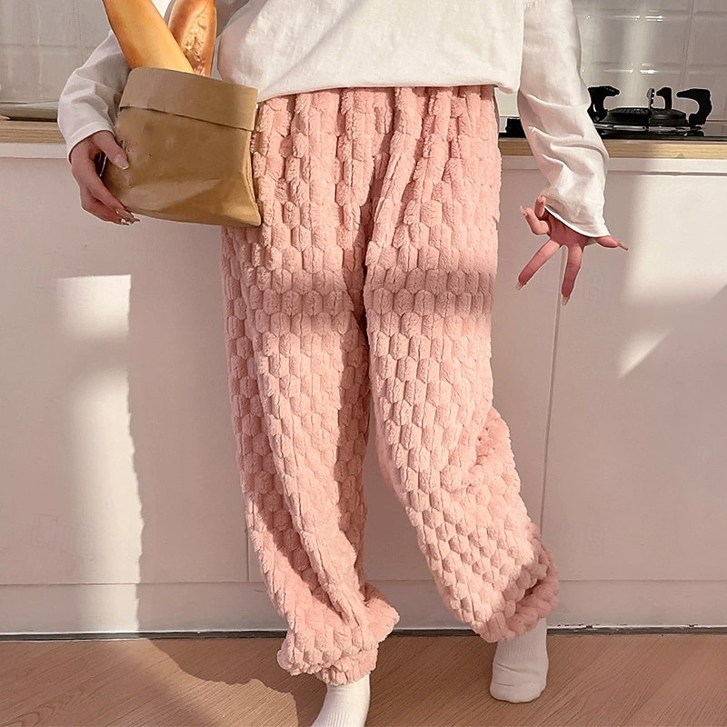 Per donna Pantaloni in velluto a coste Pantaloni Eleganti Dritto Casual Più velluto Lunghezza intera Naturale Semplice Elastico in vita Confortevole Casa Casuale Abbigliamento quotidiano Fiore di del 2025 a $20.99 –P9