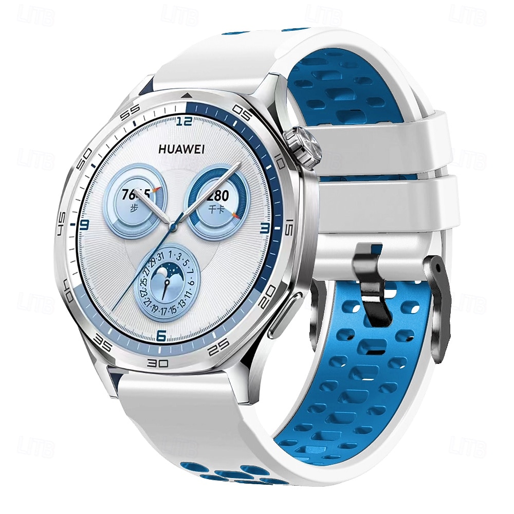 Bracelet de Montre  pour Garmin Samsung Huawei Amazfit Polar Xiaomi Ticwatch GTR 4/3 Pro / 3/2/2e / 47mm, Stratos 3/2S / 2, Pace 1 GT Watch / GT 2 Pro / GT 46mm / GT 2 46mm / GT 46mm / GT Active de 2025 ? $15.99 –P3