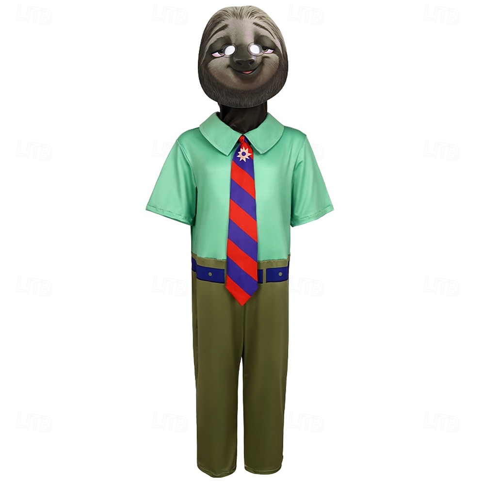 Animal Detective Red Fox Fox Officer Outfits Costume Adventure Movie Casual for Boys' Girls' Adults Halloween Carnival Performance Educational Dress Up School Event Dress Up 2026 - $35.99 –P7