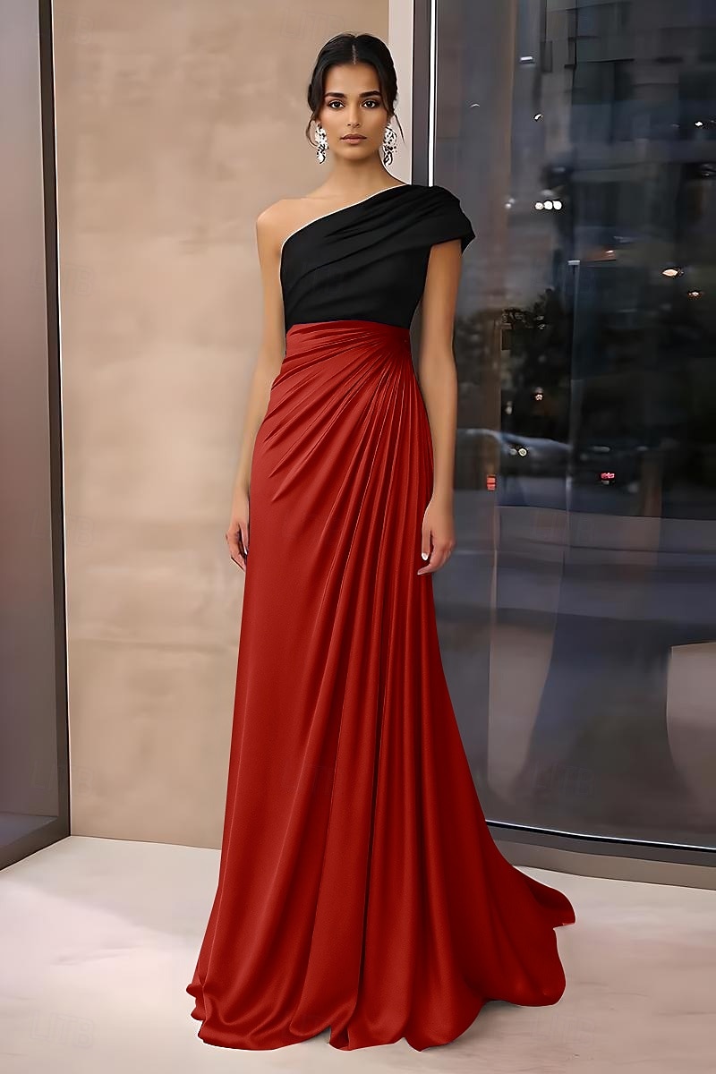P6 Prom Mermaid Trumpet Floor Length Prom Dresses Evening Gown Ball Gown Formal ...