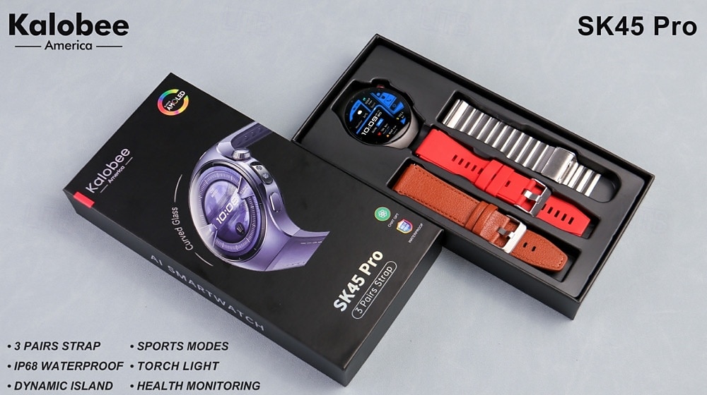 SK45PRO Умные часы 1.53 дюймовый Смарт Часы Bluetooth Контроль температуры Педометр Напоминание о звонке Совместим с Android iOS Женский Мужчины 2025 - $49.99 –P10