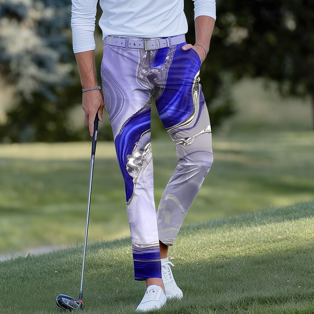 Per uomo Marmo Arte liquida astratta Pantaloni Eleganti Pantaloni da golf Pantaloni Misura del girovita medio Casual Sport all'Aperto Pantaloni slim fit con tasche Primavera Autunno Stampa 3D Rosso del 2026 a $31.99 –P5