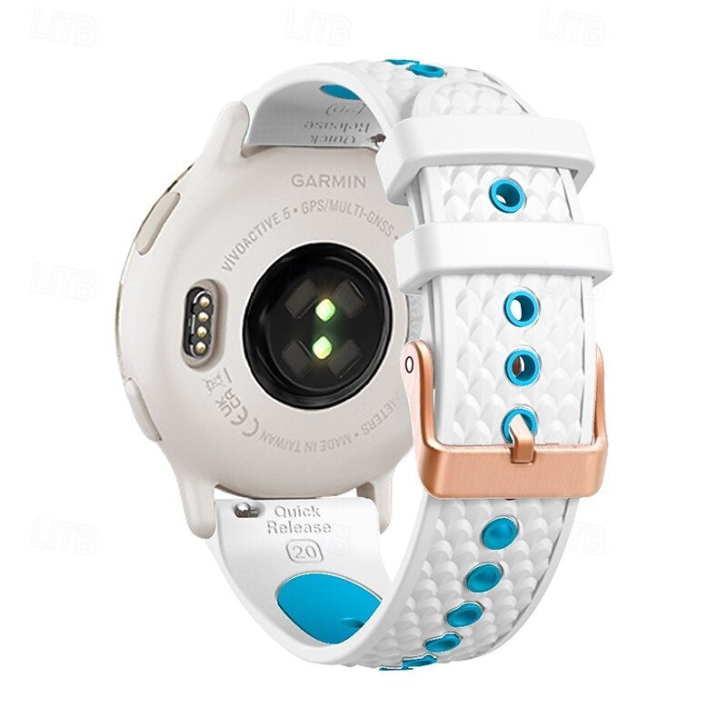 Smart Watch Band Συμβατό με Amazfit GTS 4,4mini, 3,2,2mini, 2e, GTR 42mm, Bip U Pro, U, 3 Pro, 3, S lite, S, lite Εξυπνο ρολόι Λουρί Ρυθμιζόμενο Πόρπη από ανοξείδωτο ατσάλι Κλασικό κούμπωμα 2025 - $14.99 –P4