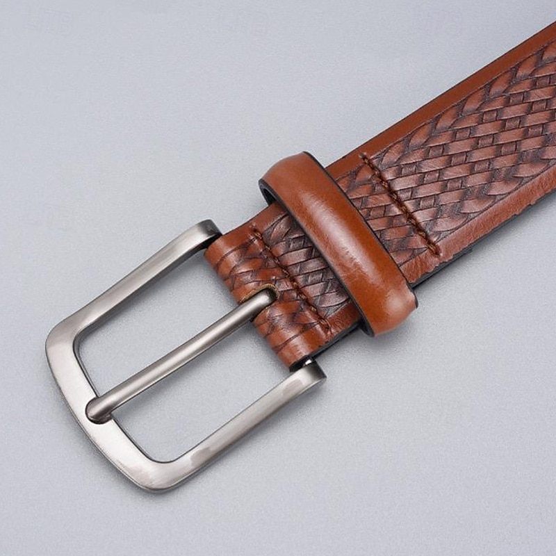 Per uomo Cintura Fibbia automatica Rilascio rapido Pelle PU Lega Durevole Regolabile Semplice Nero Cammello All'aperto Quotidiano Cintura Vita del 2026 a $9.99 –P3