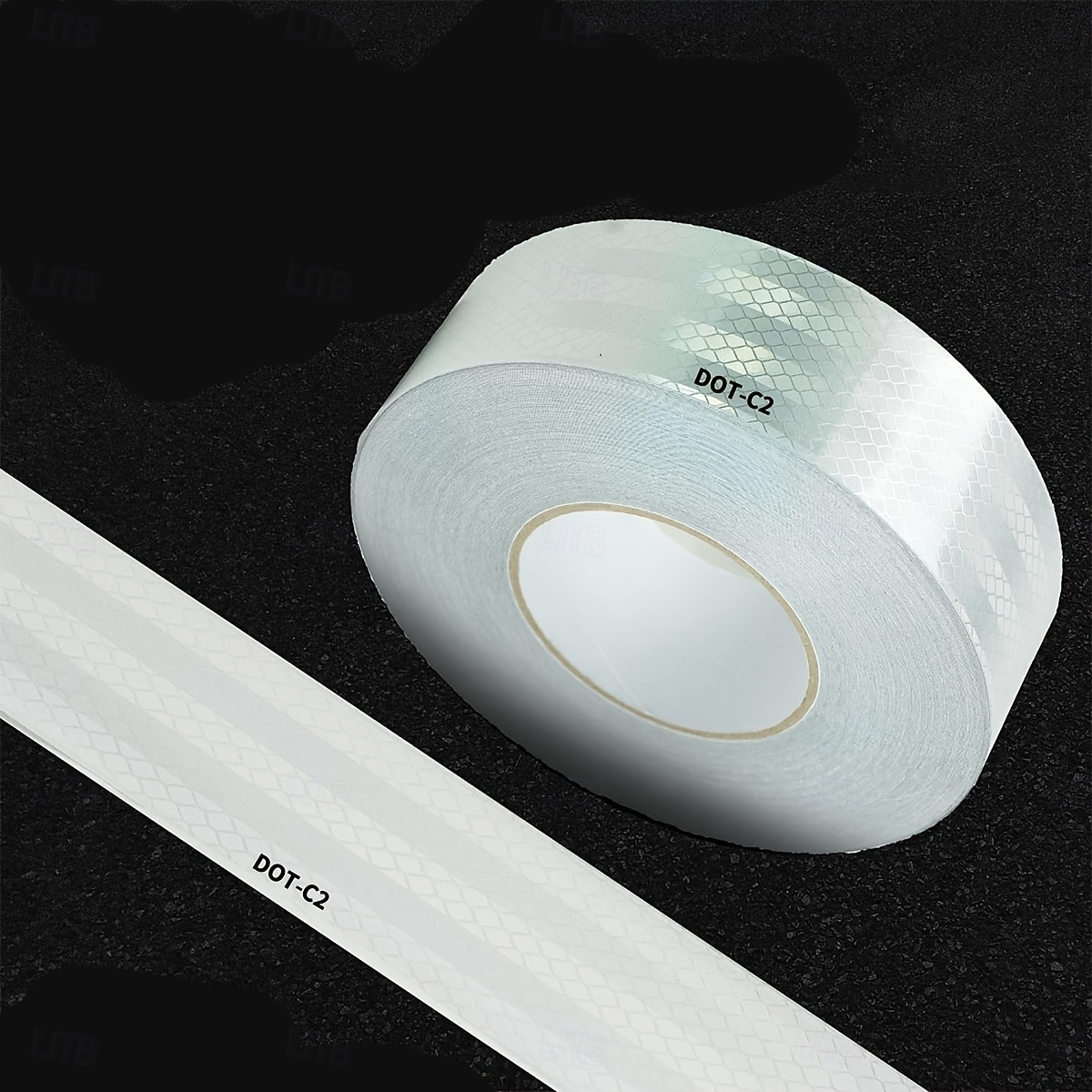 Fita refletiva dot-c2 de alta visibilidade - 1 adesivo de advertência de segurança à prova d'água e resistente para visibilidade noturna e cuidado com perigos, ideal para reboques, caminhões, de 2025 por $63.99 –P3