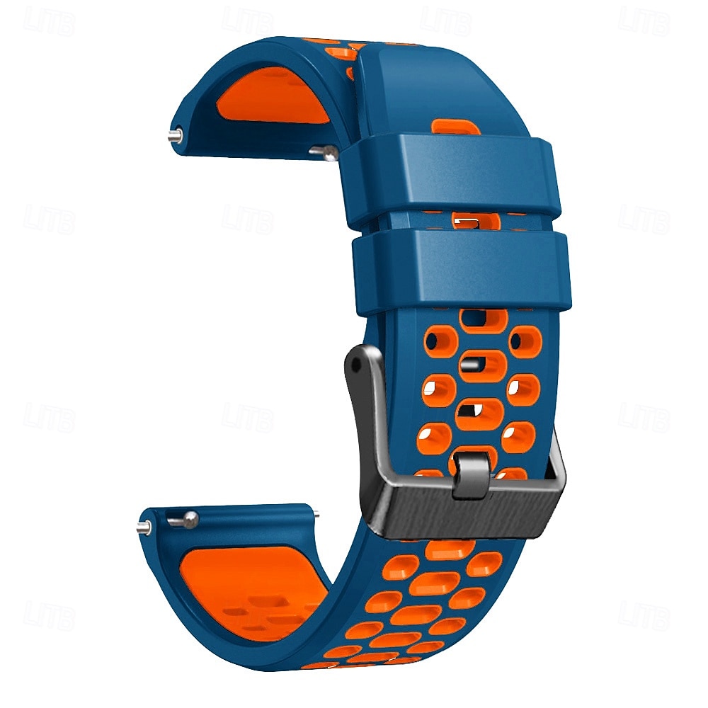 Bracelet de Montre  pour Garmin Samsung Huawei Amazfit Polar Xiaomi Ticwatch GTR 4/3 Pro / 3/2/2e / 47mm, Stratos 3/2S / 2, Pace 1 GT Watch / GT 2 Pro / GT 46mm / GT 2 46mm / GT 46mm / GT Active de 2025 ? $15.99 –P9