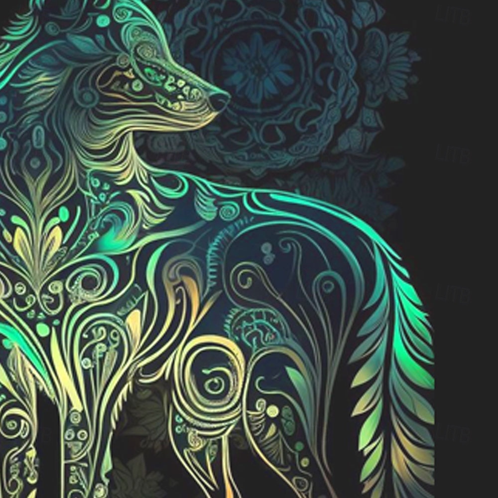 Per uomo Volpe 3D Pile Felpa con Cappuccio Felpa Vichingo Vintage Retrò Manica Lunga Girocollo All'aperto Abbigliamento casual alla moda Giallo Rosso Blu Verde Coulisse Autunno Inverno progettista S del 2026 a $51.99 –P6