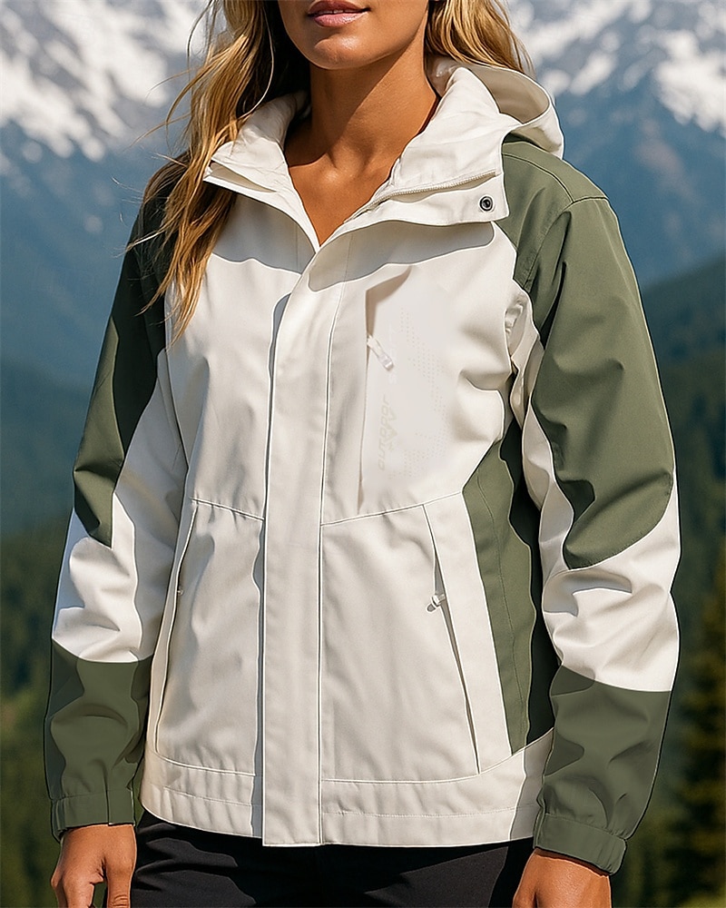 Mulheres Jaqueta Softshell Jaqueta de Trilha Jaqueta Hardshell Ao ar livre Prova-de-Água A Prova de Vento Roupas de caminhada Roupas de caminhada Primavera Outono Jaqueta Caça Pesca Alpinismo Retalhos de 2025 por $32.99 –P9