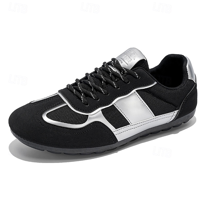 Grüne Colorblock-Retro-Sneaker für Herren – bequeme Freizeit-Laufschuhe für Sportbekleidung, City-Outfits und Wochenendausflüge 2025 - $32.99 –P2