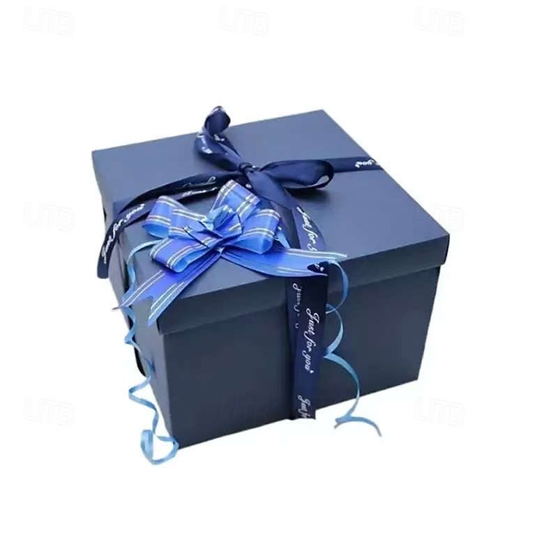 Set cutie cadou surpriză de Crăciun cu capace, kit de ambalare cadou cu mai multe compartimente DIY pentru zile de naștere, Ziua Îndrăgostiților, Crăciun, cereri în căsătorie și ocazii speciale, 2025 - $17.49 –P8
