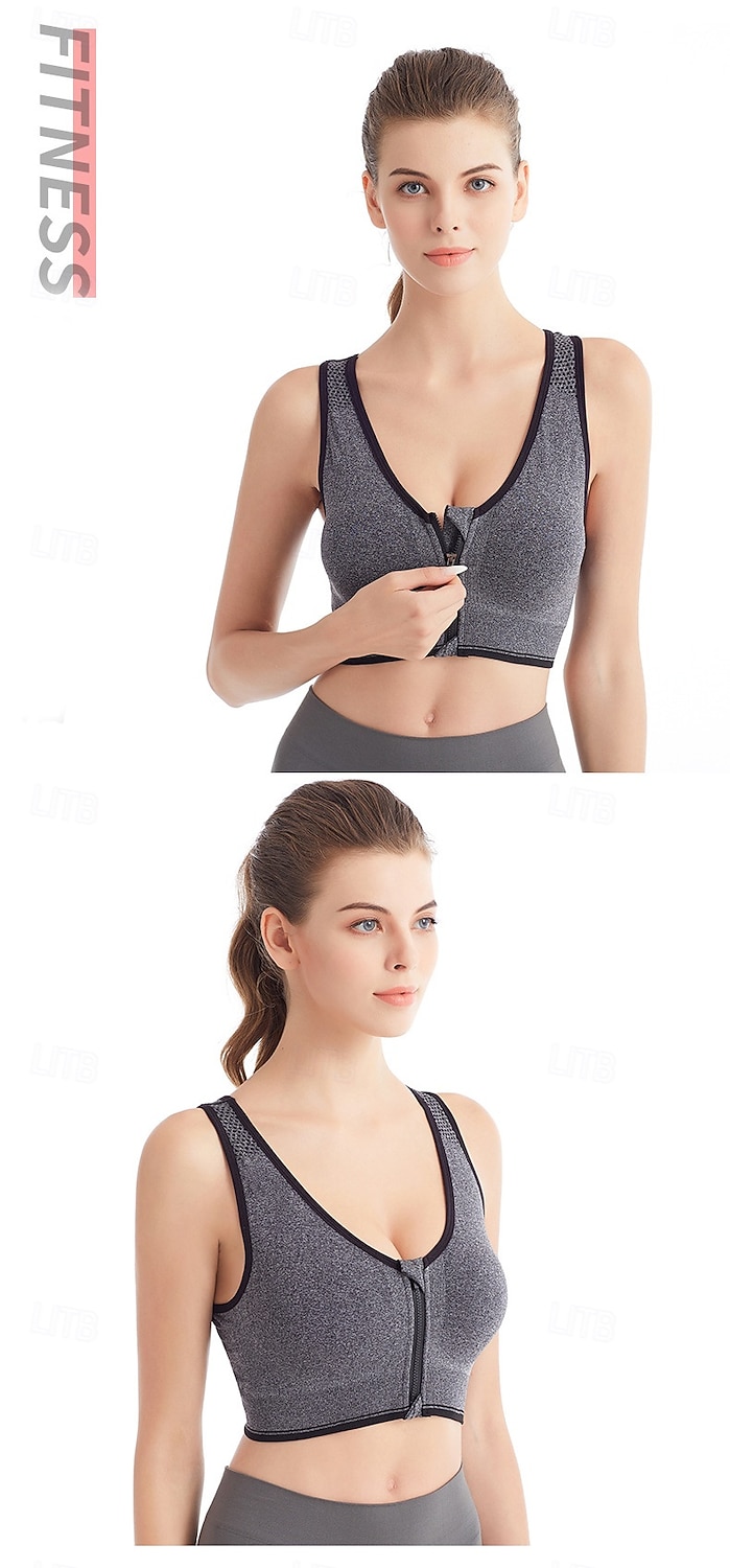 Damskie Stanik sportowy Top do jogi Topy treningowe Łódeczka Elastyczny Oddychający Bez rękawów Sport Kamuflaż Stanik sportowy Krzyżowe plecy Dla Trening w siłowni Bieganie Zdatność Klasyczny krój 2026 - $6.49 –P1