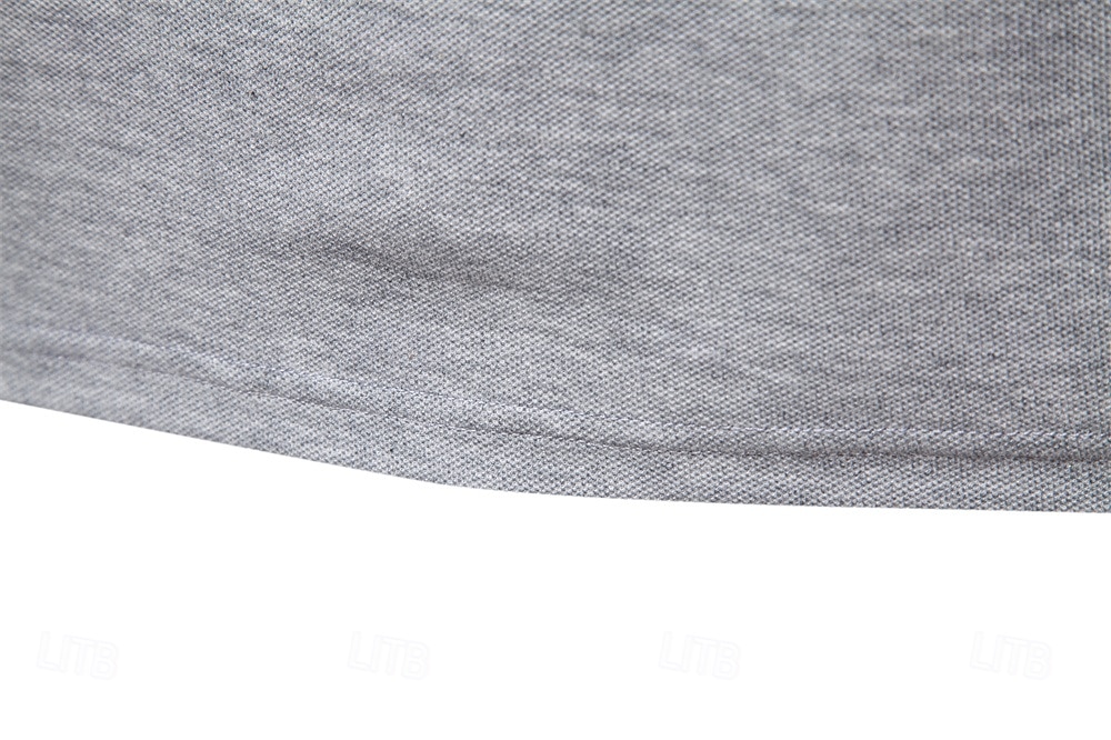 Hombre Polo Trabajo Negocio Cuello Vuelto Manga Larga Ocio Cómodo Plano Bloque de Color Puro Todas las Temporadas Ajuste regular Rojo rubí Negro Blanco Azul Marino Oscuro Gris claro Verde Ejército 2026 - $22.99 –P29