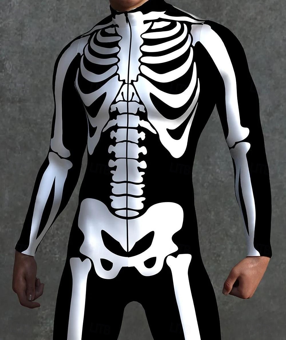 Vzorované obleky Zentai Cosplay kostým Bodýčko Potisk Karnevalový kostým Oblek na celé tělo Pánské Dámské Chlapecké Sexy kostým předvečer Všech svatých Kostým pro Výkon Párty Plesová maškaráda Dětsk 2025 - $29.99 –P2