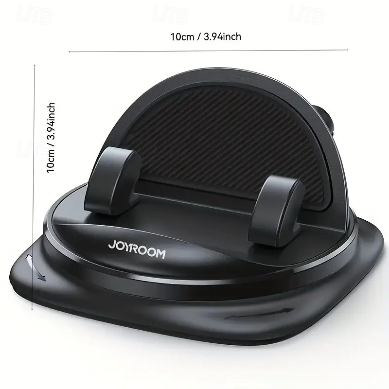 Car Phone Holder - Rotatable Dashboard Mount Non-slip Silicone Abs Material Waterproof And Heat-resistant Spring-loaded Fixing For Iphone Samsung And Smartphones 2025 - $23.99 –P7