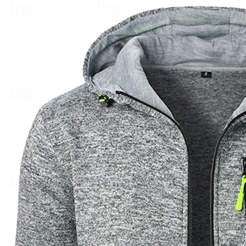 Homme Sweat à capuche Sweat à capuche zippé intégral Sweat à capuche tactique Rouge vin Bleu Denim Noir Vert Véronèse bleu marine À capuche Uni Fermeture éclair Sport & Loisir Occasionnel Quotidien de 2025 ? $23.99 –P12