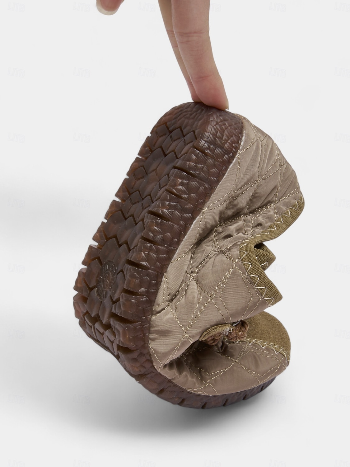 mocassins femininos acolchoados, largos e sem cadarço, com acabamento em camurça sintética, calçados descalços antiderrapantes e conforto aconchegante para uso em casa e em trajes casuais de 2026 por $29.99 –P4