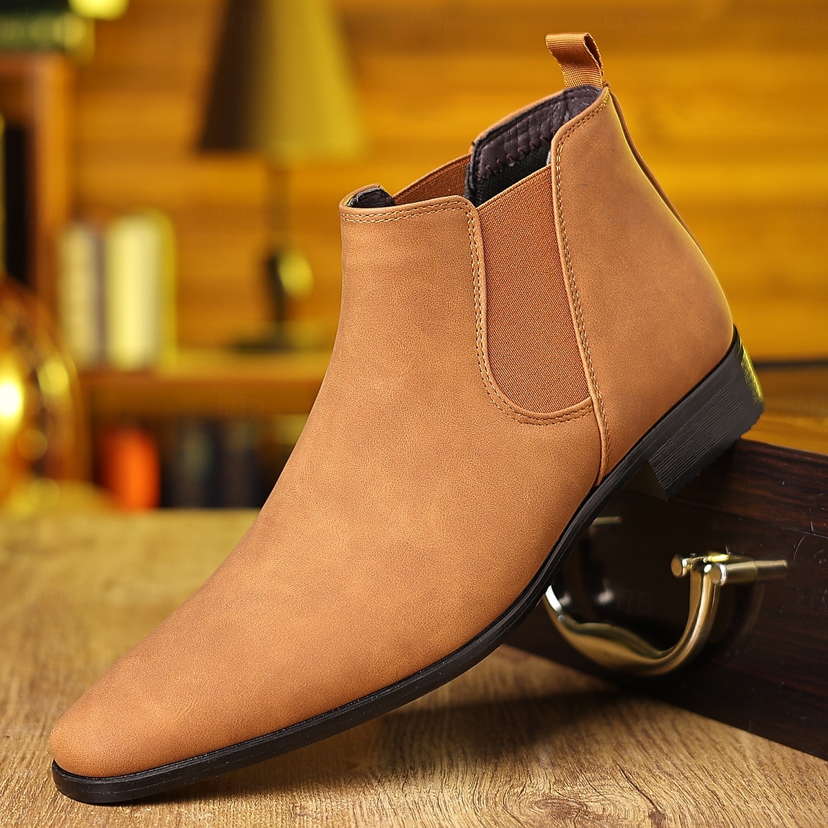Botines Chelsea para hombre: botines informales de negocios para uso diario y de oficina. 2025 - $64.99 –P14
