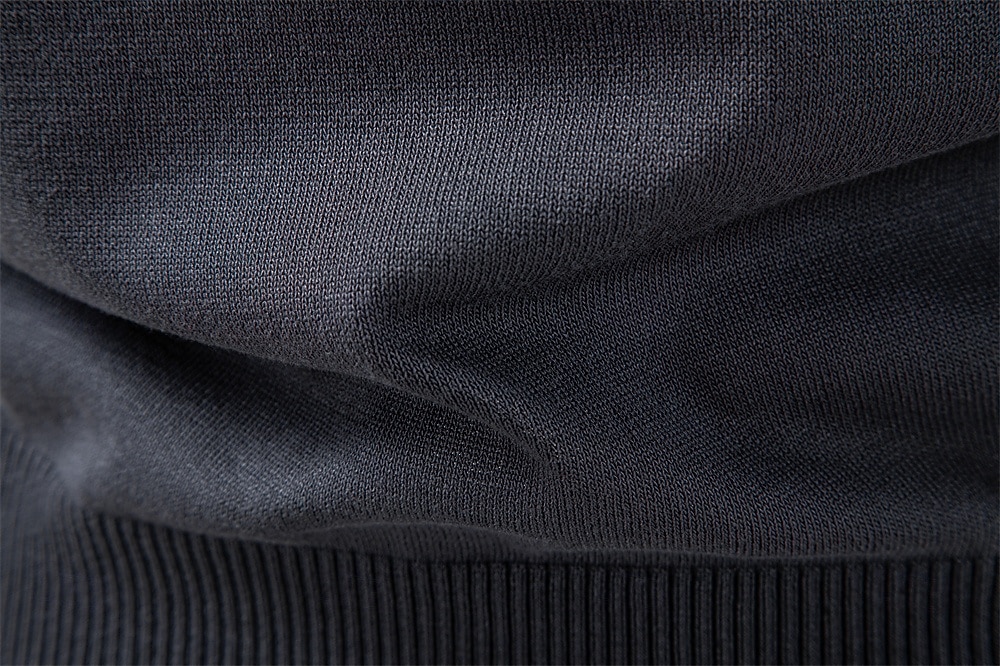 Herre Pullover genser Strikke Vanlige topper Jacquard Knapper Helfarge Polokrage Elegant Årgang Skole Hjem Klær Vår Høst Mørk Marineblå Kakifarget S M L 2026 - $35.99 –P27