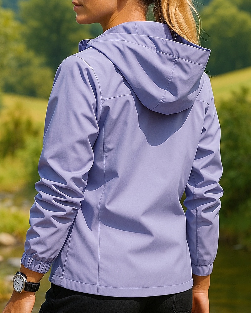 Pentru femei Αντιανεμικό Jachetă Softshell Μπουφάν πεζοπορίας În aer liber Impermeabil Rezistent la Vânt Îmbrăcăminte pentru drumeții Primăvară Toamnă Topuri Camping / Drumeții / Speleologie Alergat 2025 - $38.99 –P2