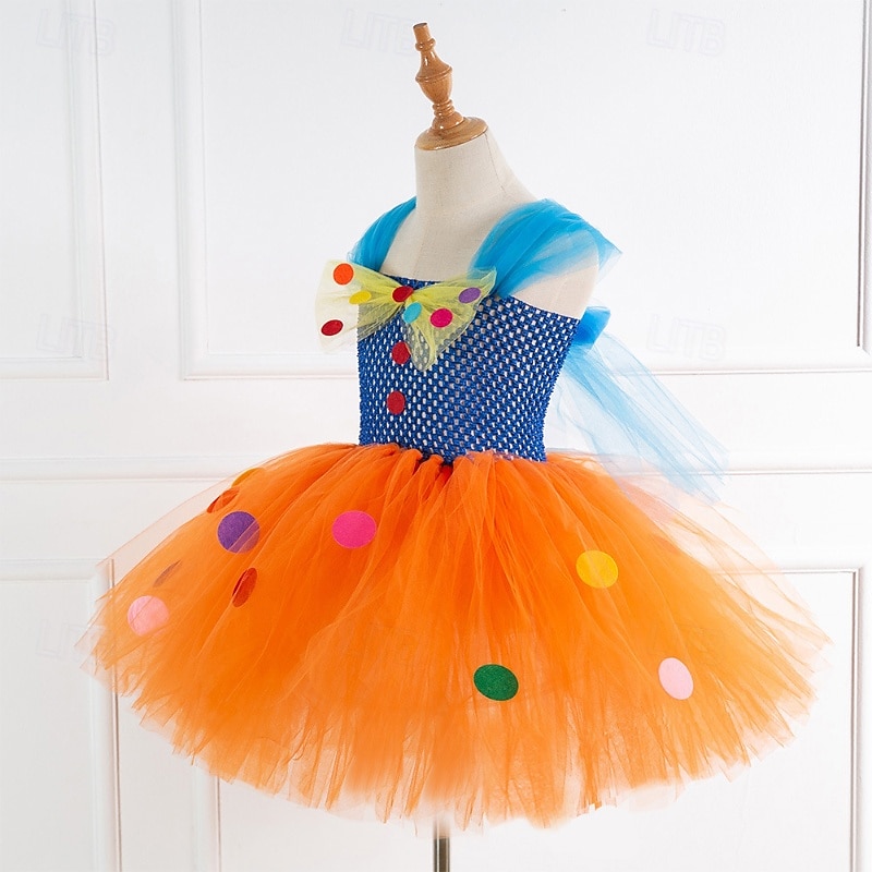 Joker Clown Pomni Halloween Outfits Costume Circus Carnival Costume Cosplay Kid's Girls' Carnival Mardi Gras Performance Party Stage Easy Halloween Costumes Dress Up 2026 - $35.99 –P7