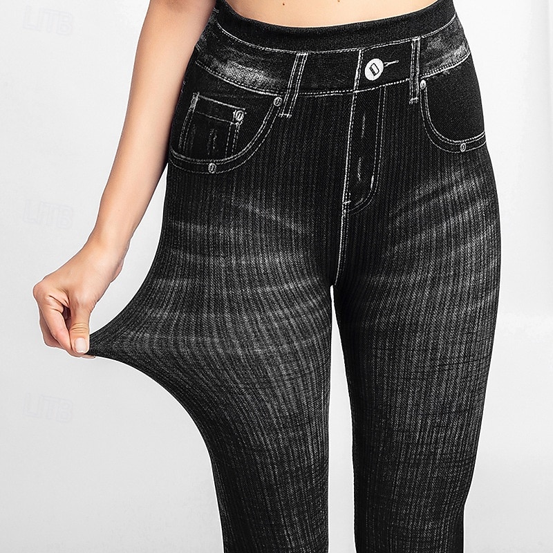 Per donna Pantaloni Eleganti Leggings Leggings comodi Streetwear Casual Lunghezza intera Naturale Semplice Tasca Confortevole Streetwear Abbigliamento quotidiano Weekend Grigio Nero Rosso Blu Autunno del 2026 a $13.99 –P12