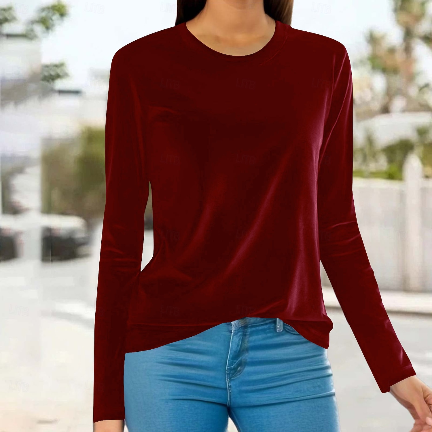 Camicia da donna Elegante Top Formale Camicia da lavoro Blusa Top