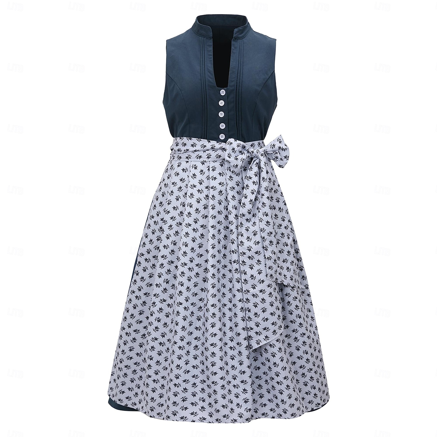Oktoberfest Jurken Dirndl Trachtenkleider hulp in de huishouding Bavarian Duits Weiden Dames Doek in traditionele stijl Kleding Schort Zonder blouse (75 cm) 2026 - $65.99 –P1