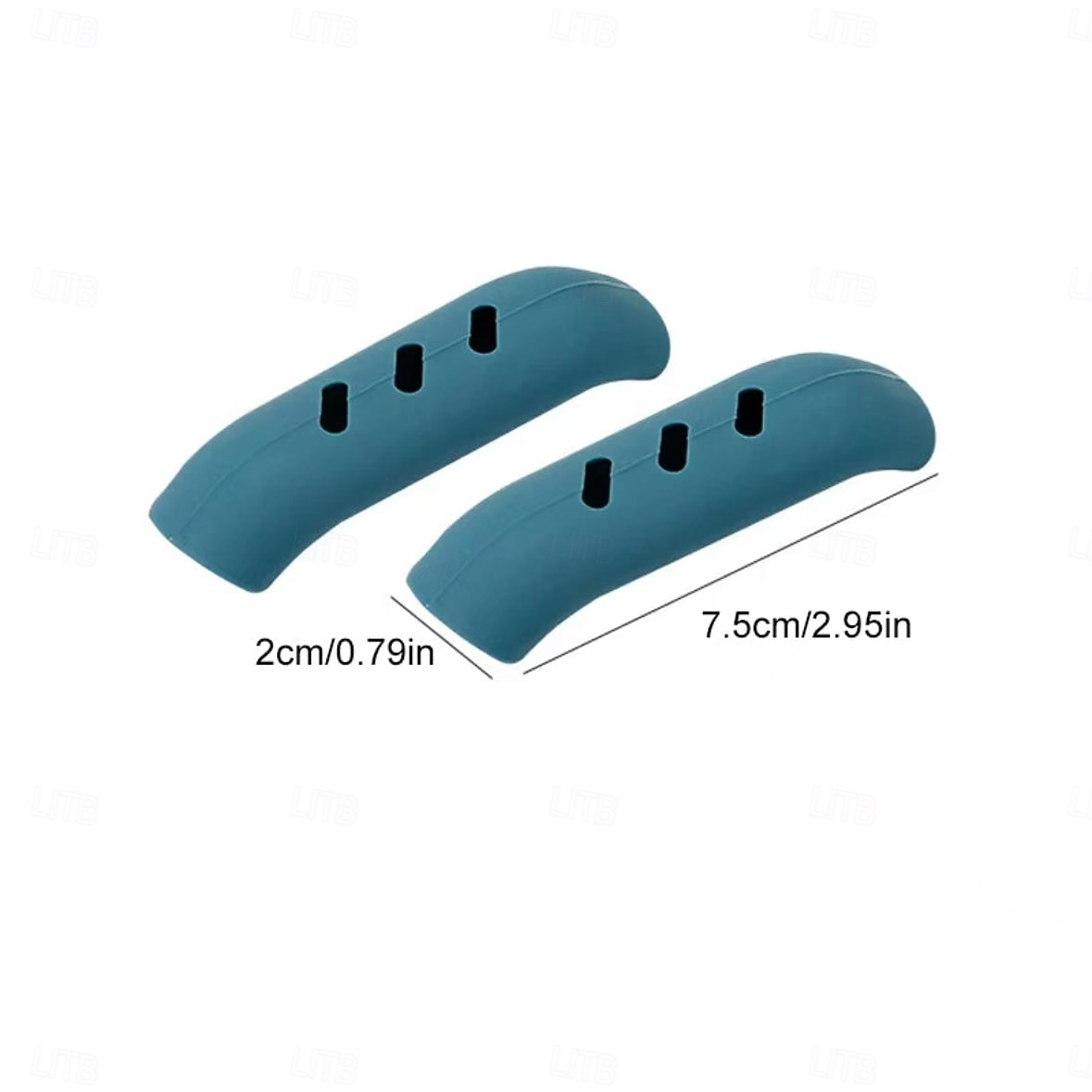 3 pár szilikonból készült, forrázásgátló edényfogantyú-védő, hő- és kopásálló konyhai fogantyúvédő lábashoz, párolóhoz, főzőedényhez és forró edényhez 2025 - $7.99 –P6