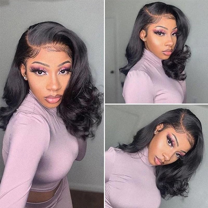 Wear and Go Glueless Wigs Pre Plucked Body Wave Wig Human Hair for Black Women Body Wave Lace Front Wigs Upgraded No Glue Needed Pre Cut 4x4 Lace Closure for Beginners 2025 - $126.99 –P1