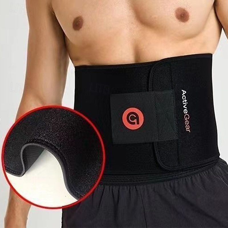 Effen Hulp Verhoogde kernstabiliteit Taille Trimmer Wrap Voor Sportschooltraining Hardlopen 2025 - $8.99 –P6