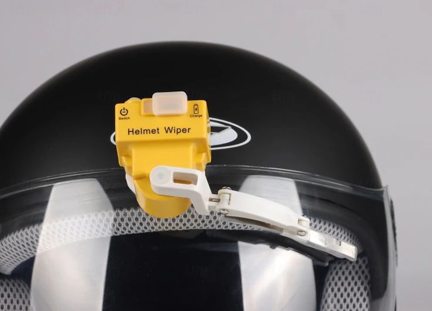 Helmet Automatic Wiper Motorcycle Electric Vehicle Cycling Helmet Accessories Wiper Portable USB Charging 5V Rain Protection 2025 - $32.99 –P6