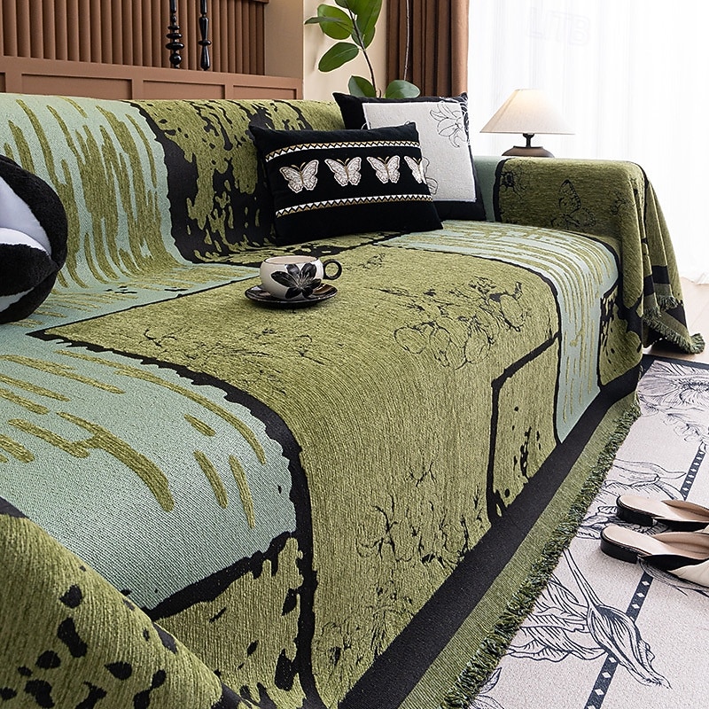 Chenille heldekkende sofakast luksus helårs sofatrekkteppe ett-stykk sofa dekke 2026 - $55.99 –P3