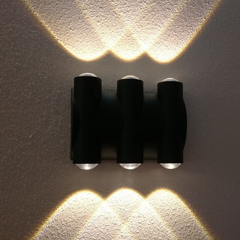 Lampada da parete a LED per esterni, illuminazione up/down, lampada da parete per interni impermeabile IP65, lampada da camera da letto moderna del 2025 a $59.99 –P3