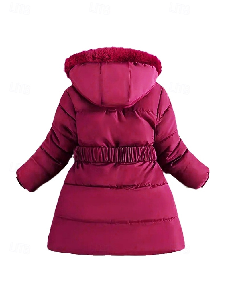 Bambini Ragazze Cappotto in Piuma Cuore Moda Cerniera Scuola Cappotto Capispalla 4-12 Anni Autunno Nero Rosa Vino del 2025 a $32.99 –P10