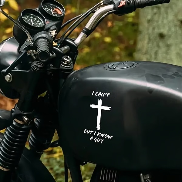 5Pcs Adesivo de vinil de cruz cristã Jesus para carro adesivo de para-choque 'Eu não posso mas conheço um cara' adesivos decorativos de carro 'Jesus é Rei' de 2026 por $16.99 –P2