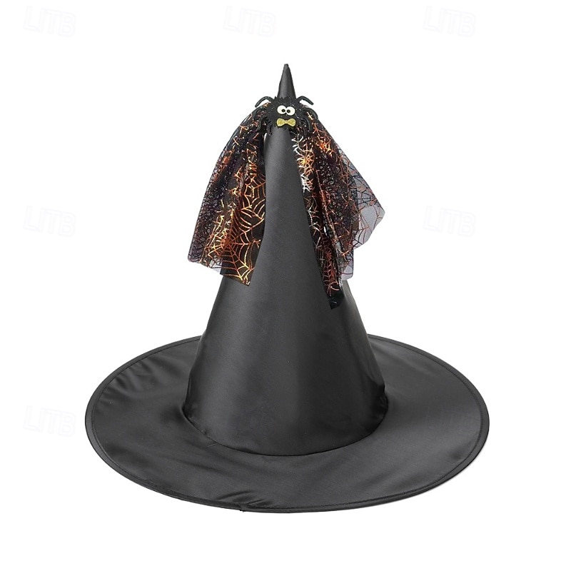 Bambini Ragazze Cappelli e berretti Dolce Feste Halloween cappello Patchwork Argento Nero del 2025 a $3.99 –P6