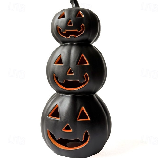 lanterna di zucca di Halloween in bianco e nero, interruttore automatico, giardino a led, paradiso, ornamento atmosferico creativo e luminoso del 2025 a $133.99 –P10