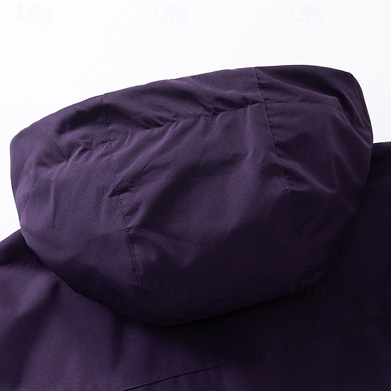 Per uomo Giacca Sportiva Giacca da Escursionismo Giacca antivento Sport all'Aperto Casuale Impermeabile Giacca a Vento Cerniera Tasca Primavera & Autunno Tinta unica Attivo Con Cappuccio Regolare del 2026 a $41.99 –P8