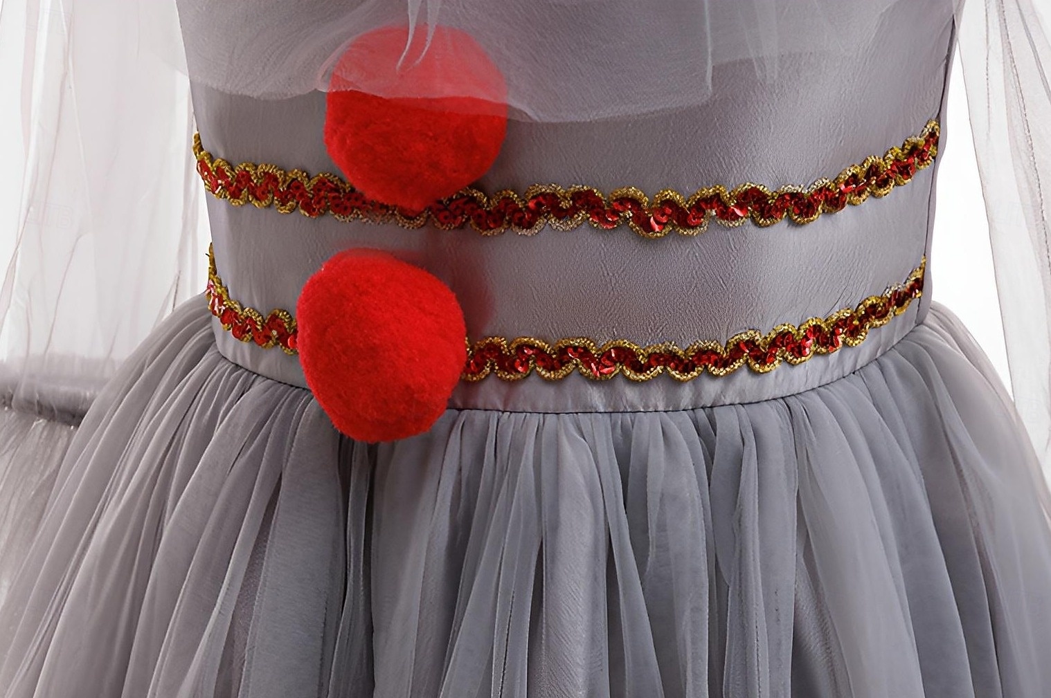 Pennywise předvečer Všech svatých Šaty Kostým Sukénka To Horor Strašidelný kostým Dětské Dívčí předvečer Všech svatých Karneval Výkon Párty Jednoduché Halloweenské kostýmy Oblékněte se 2025 - $37.99 –P6
