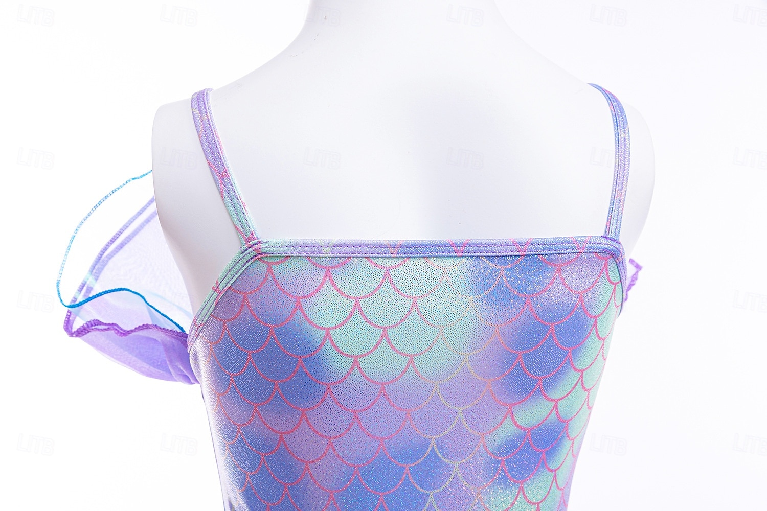 Book Week 2026 The Little Mermaid Little Mermaid Mermaid Tail Aqua Princess Dress  Halloween Dress Cosplay Costume Theme Party Costume Cosplay Movie Cosplay for Girls' Kid's Carnival Masquerade 2026 - $37.99 –P5