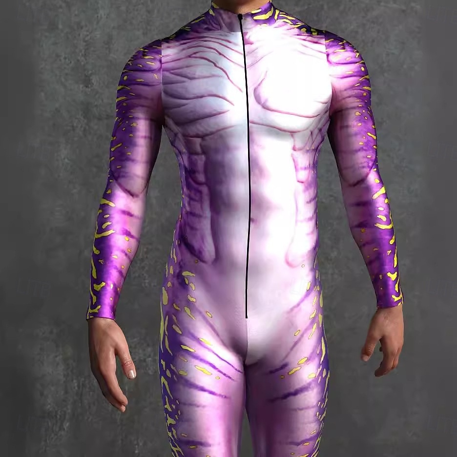 Trajes Zentai estampados Traje de cosplay Body Estampado Disfraz de carnaval Traje de Cuerpo Completo Hombre Mujer Disfraz Sexy Víspera de Todos los Santos Traje para Rendimiento Fiesta Mascarada 2025 - $29.99 –P20