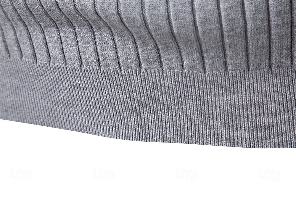 Homme Pull Tricoter Hauts Réguliers Couleur Unie Col roulé Élégant ancien École Vacances Vêtement Tenue Printemps Automne Noir Marine foncé S M L de 2026 ? $26.99 –P18